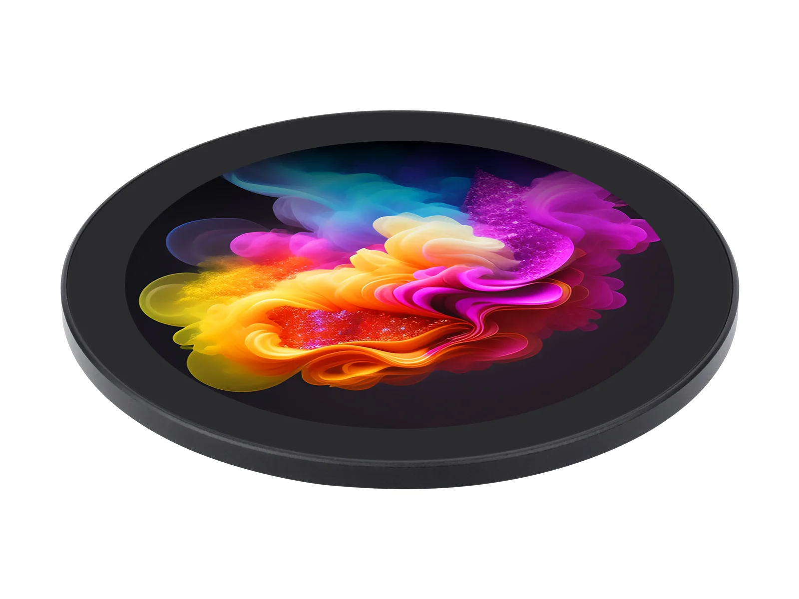 Waveshare 4inch DSI Round Touch Display, 720 × 720, IPS, 10-Point Touch, Supports Raspberry Pi 5/4B/3B+/3A+, CM3/3+