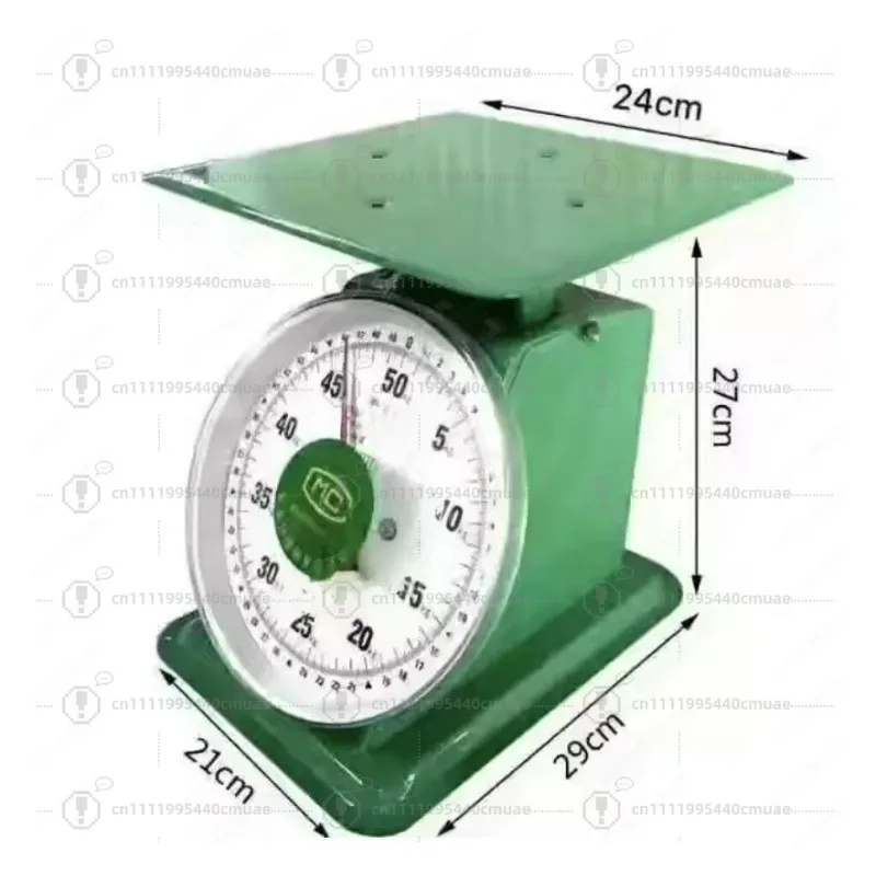 Household Mechanical Spring Scale Mechanical Disc Scale Iron Table Scale