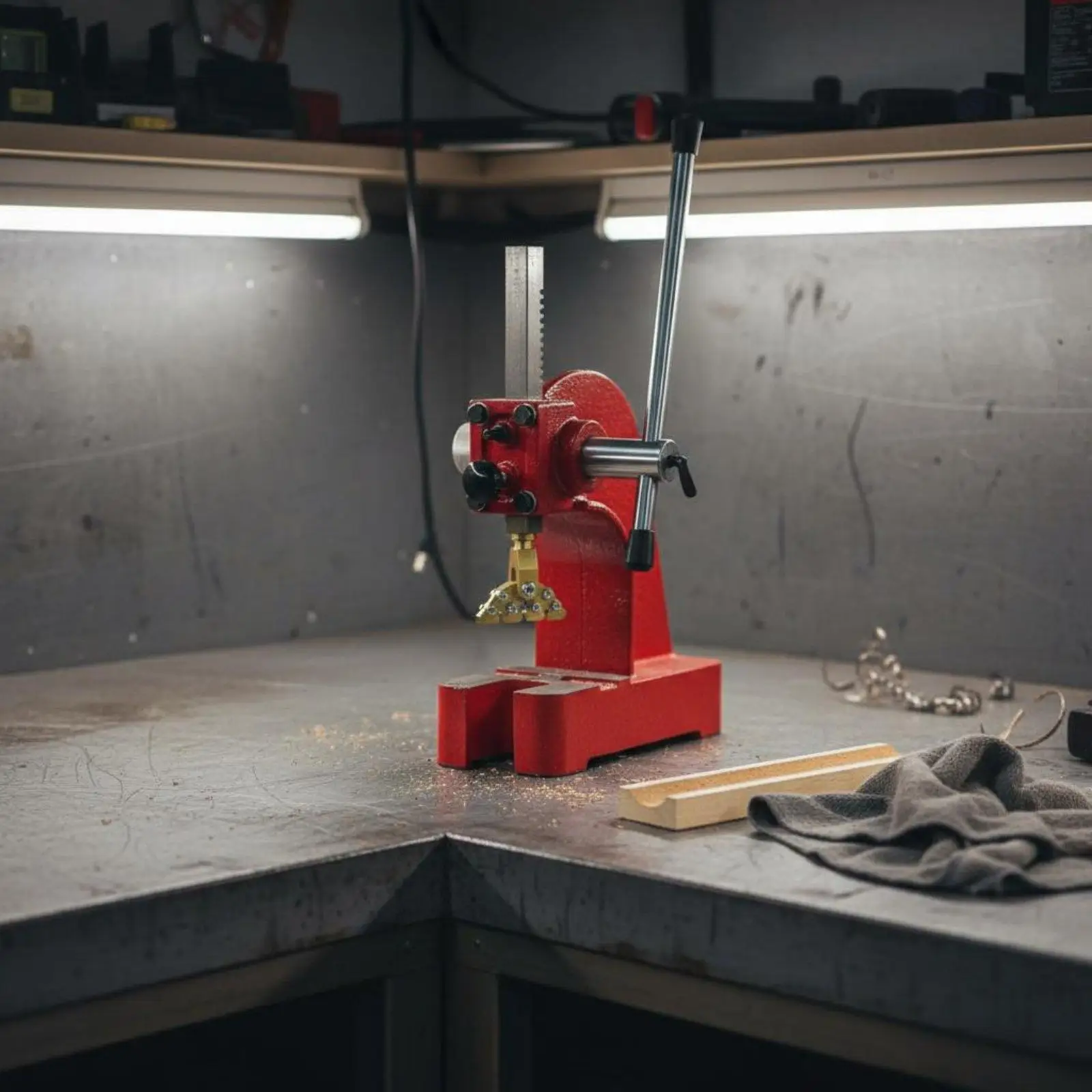 Fret Installation Tool Radius Adjustment for Instrument Making, Luthiers