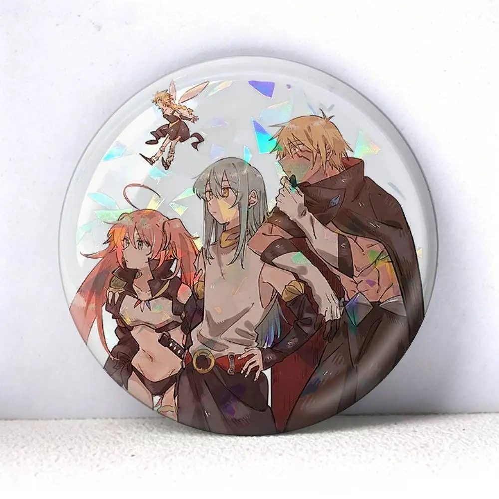Rimuru Veldora Milim That Time I Got Reincarnated as a Slime  75mm 44mm 25mm Brooch Backpack Hat Pins Accessories Toys Badge