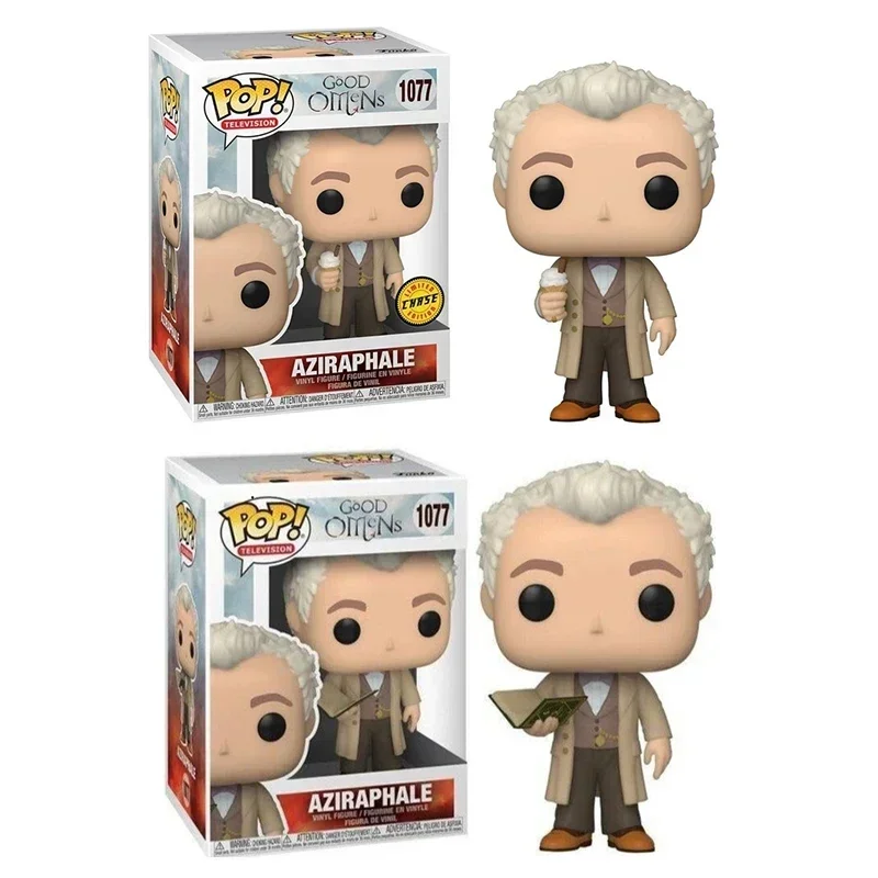 Trendy Toy 2025 Funko Pop Good Omens Azirphale 1077# & Crowley