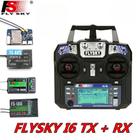 FLYSKY FS-i6 I6 2.4G 6CH AFHDS 2A Radio Transmitter with IA6B / X6B / A8S / R6B / A8S Receiver