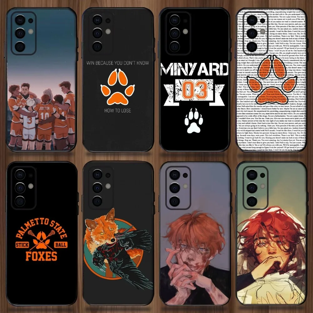 The Foxhole Court AFTG Phone Case For Samsung Galaxy A13,A21s,A22,A31,A32,A52,A53,A71,A80,A91 Soft Black Cover