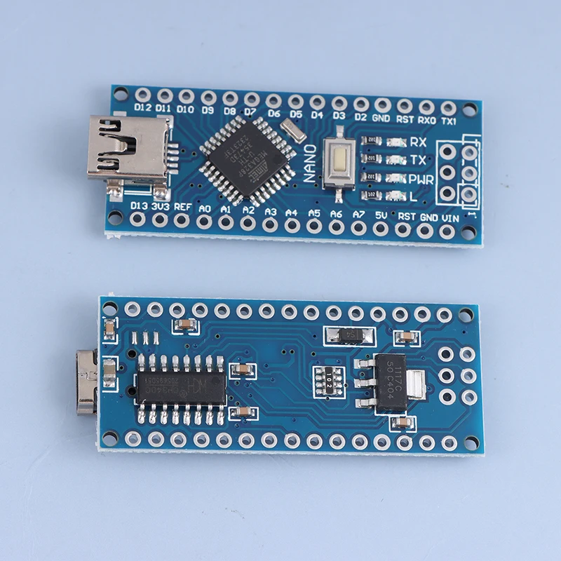 Mini-USB für Nano V5.0 atmega328p ch340g Mikrocontroller-Karte für Arduino Typ C / Micro USB 3,0 p Nano 328 ch340