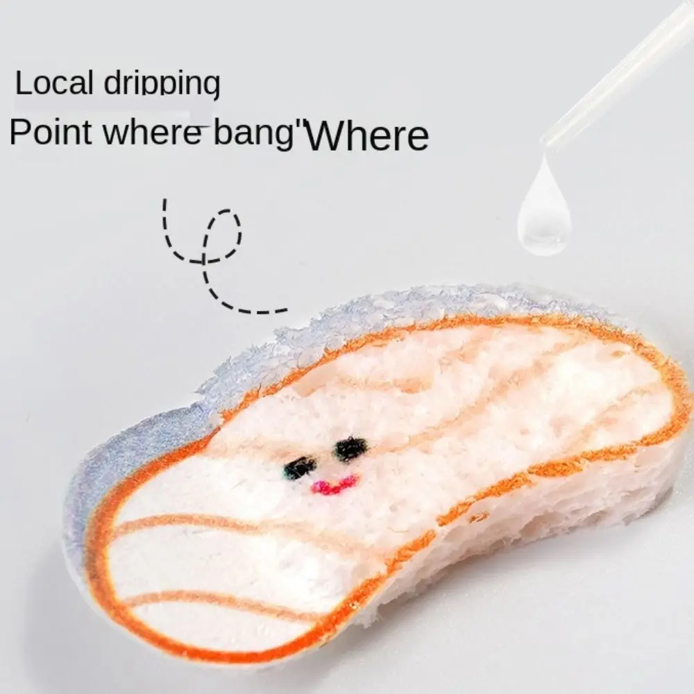 다채로운 DIY 페인팅 주방 장난감 어린이 안전 부풀리는 음식 장난감 만화 재미있는 디자인 역할 놀이 세트 어린이 놀이