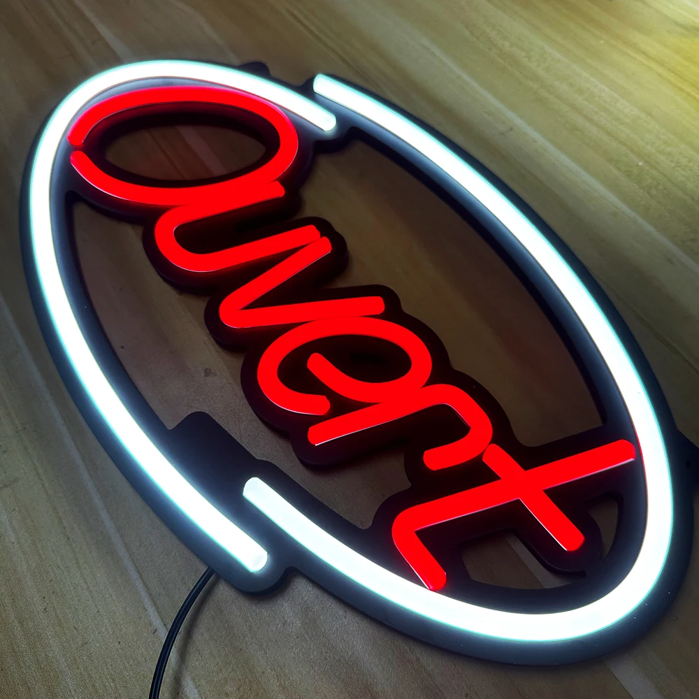 Enseigne au néon LED OPEN avec télécommande, RVB, signe de document proxy, décoration de bar et de magasin