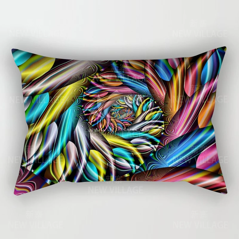 Home autumn decoration Colorful pattern pillow cushion cover decorations throw pillow covers 30*50 pillowcase 30x50 40x60 50*70