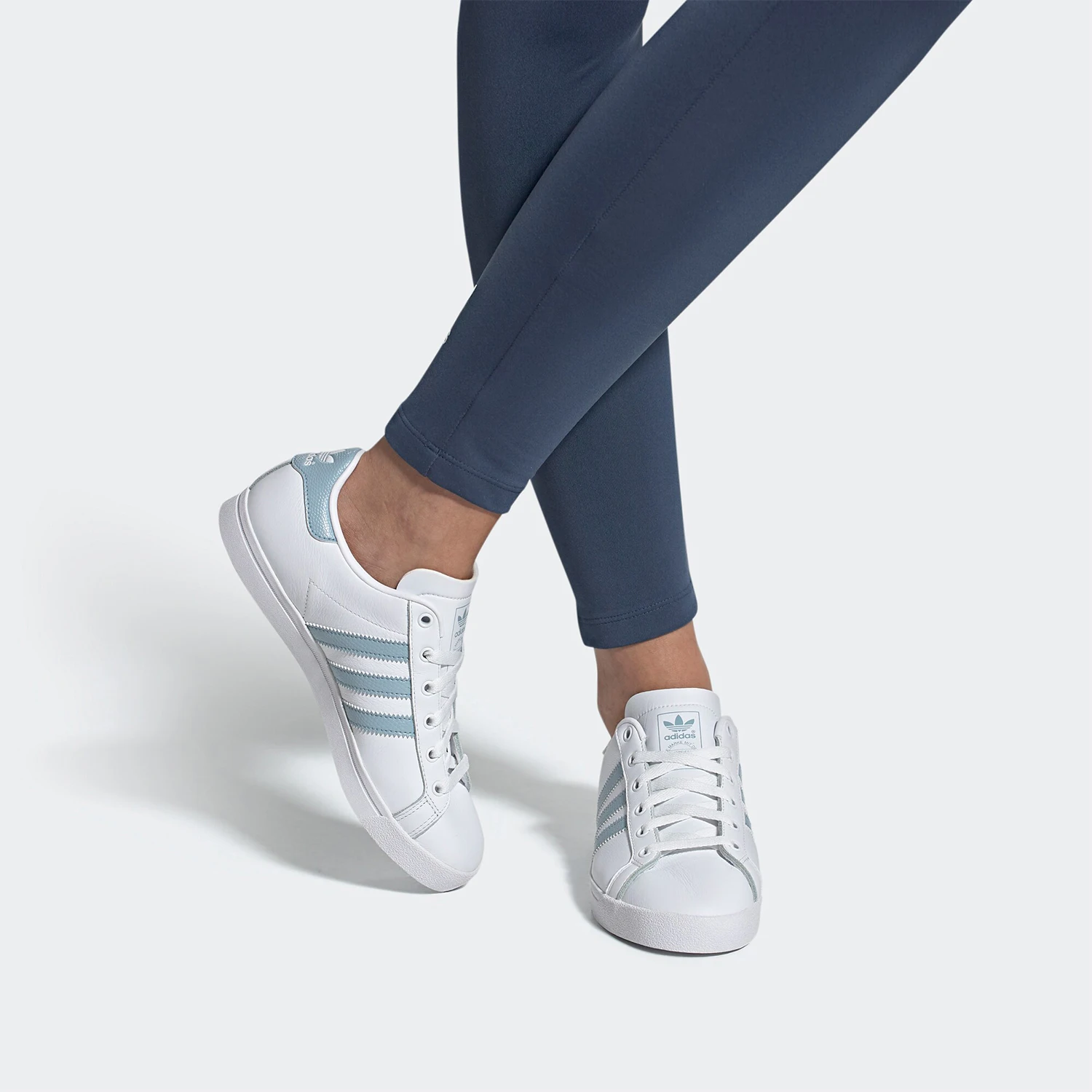 Adidas genuine Three Leaf Clover COAST STAR Women's Classic Low Top Casual Shoes EE6203