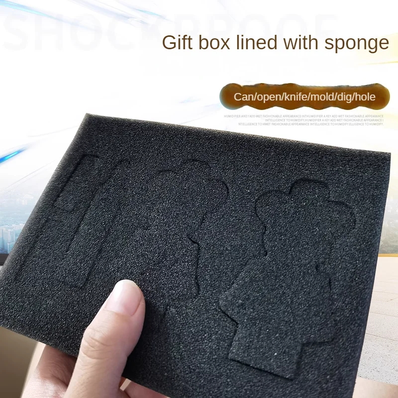 

High Density Toolbox Lining Sponge Shock-Absorbing Sponge Sheet Cuttable Foam Pad Hard Case Shadow Foam Insert Tool Organizer