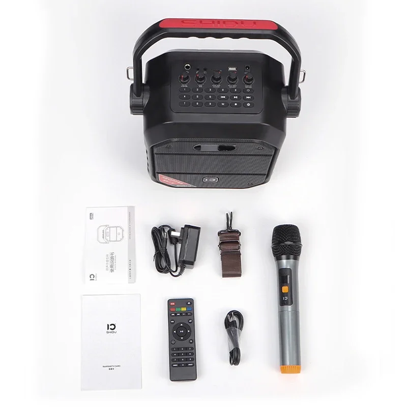 

6.5 Inch Full Range Horn Bluetooth Portable Speaker Bass High Quality Party Outdoor Speaker With Microphone