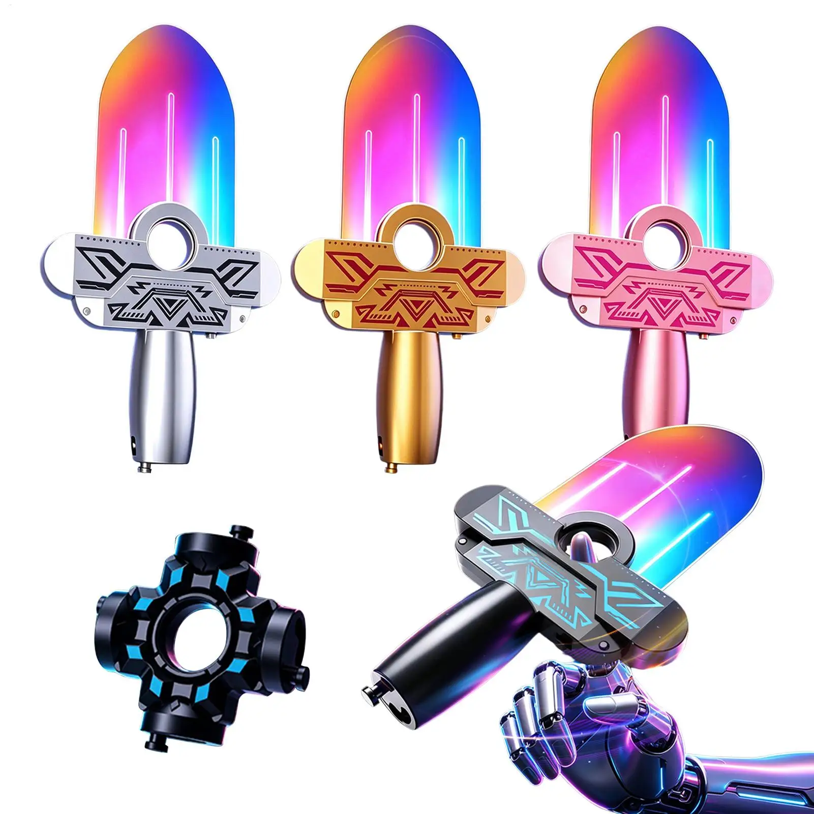 spinner-luminoso-set-da-4-pezzi-con-luci-a-led-che-cambiano-colore-ricaricabile-tramite-usb-giocattolo-luminoso-da-tenere-in-mano-ideale-per-casa-viaggi-ufficio-auto-in-autostrada-o-in-attesa