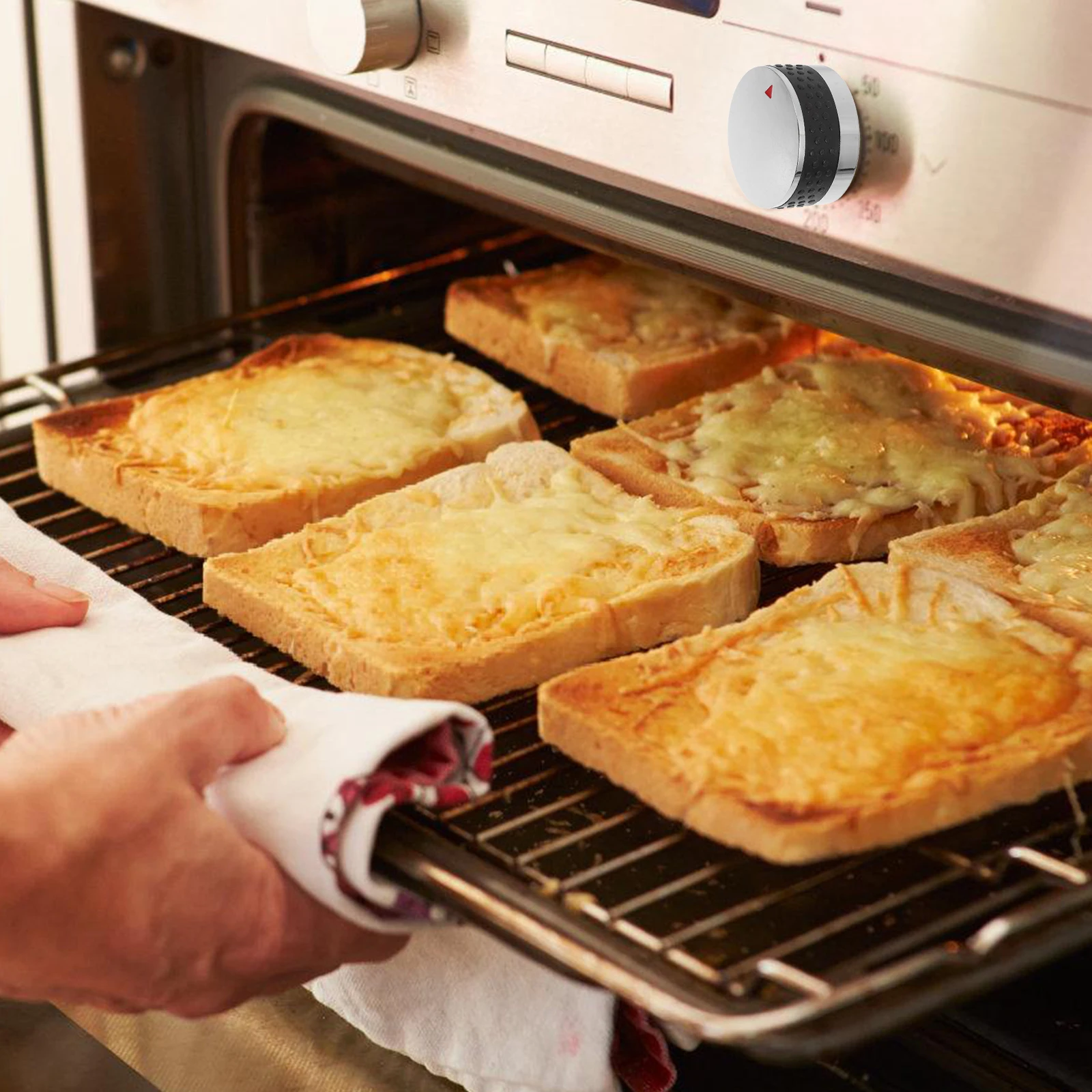 

2 Pcs BBQ Grill Knob Electric Range Burner Gas Stoves Fire Pit Table Knobs Oven Abs Control for Patio Heater Part