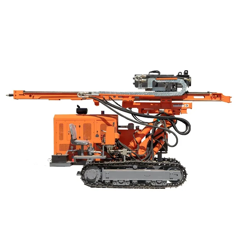 Diesel Solar Pile Driver Electric Motor Auger Drilling Machine For Photovoltaic Foundation Ground Screw Piling Rig Equipment