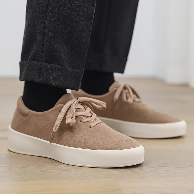 

Мужская повседневная спортивная обувь, осень 2023, удобная нескользящая уличная обувь на вулканизированной подошве со шнуровкой, Zapatillas Informales