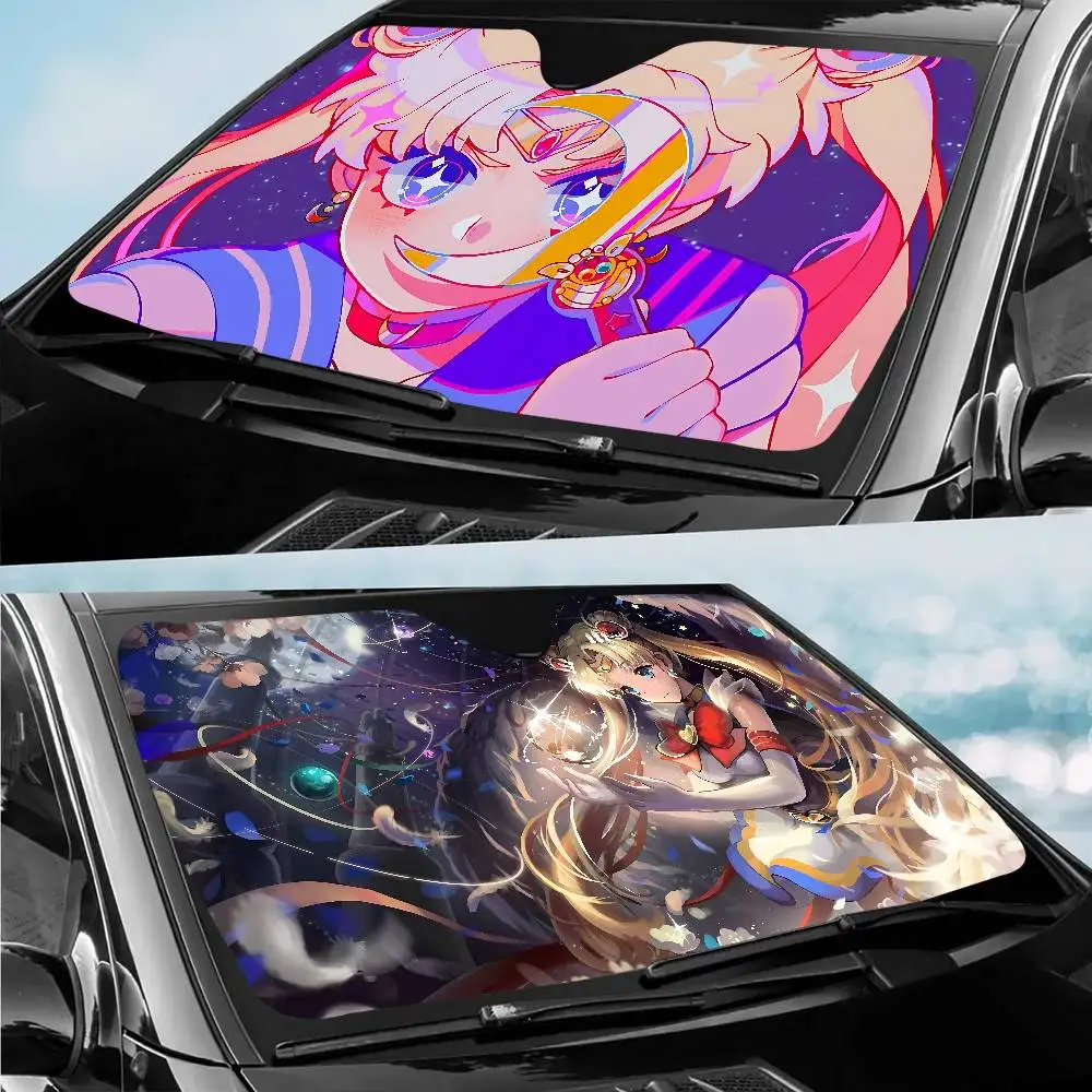 

Аниме R-Role S-Sailor M-Moon лобовое стекло солнцезащитный козырек аниме милое переднее лобовое стекло автомобиля 70x130 см солнцезащитный козырек теплоотражатель