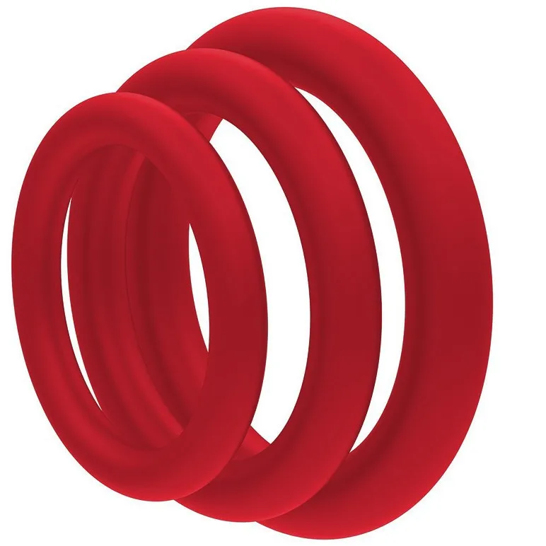 Glow in the Dark Cock Ring - Silicone Vibrating Penis Ring for Stamina Delay & Couples Pleasure - view 4