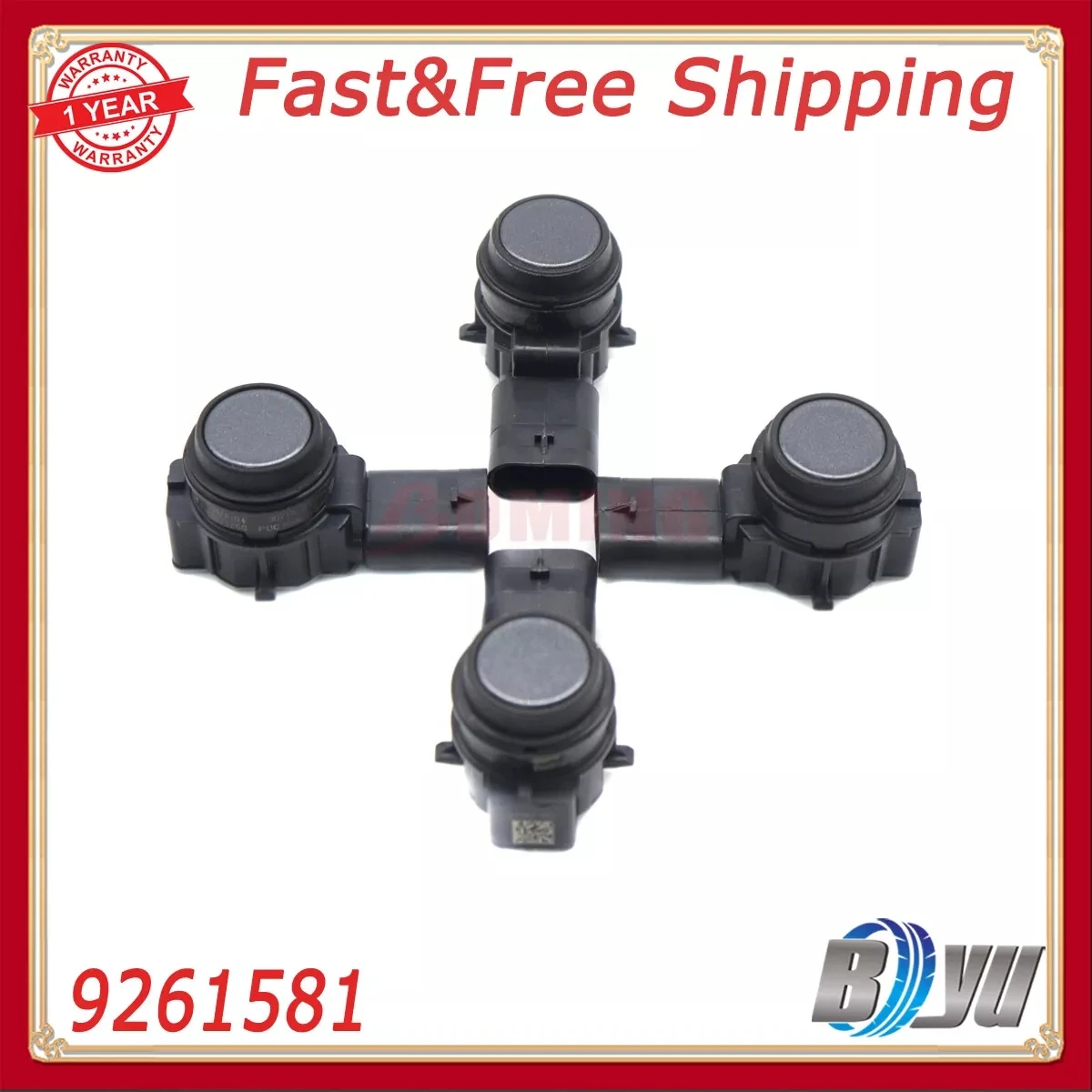 

4x 9261581 66209261581 66209261582 0263013513 NEW PDC Parking Reversing Sensor For BMW 1 2 3 4 Series 2010-2018