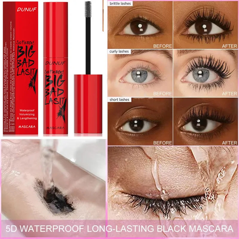 Wimpers Verlenging Mascara Waterproof Langdurige Zijdeachtige Lash Zwarte Wimpers Verlenging Make Up Schoonheid Oog Koreaanse Cosmetische