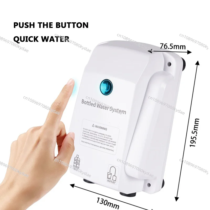 Automatic Self Priming Electric Water Pump Home Kitchen Bucket Water Supply for Ice Maker Water Filling Use