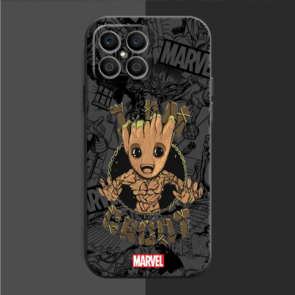 Capa Marvel Groot Baby Phone Case for Apple iPhone 15 Pro Max 13 14 Plus 12 Mini 11 Pro XR 8 SE 7 6S XS MAX 