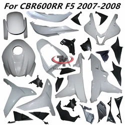 Bodywork Fairing Components ABS Injection Plastic parts For CBR600RR F5 2007 2008 CBR1000 CBR 1000 RR Motorcycle Unpainted