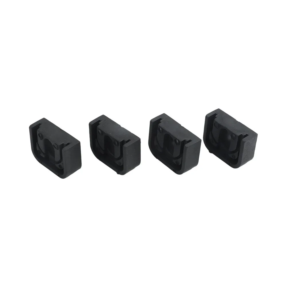 4 PCS Air Conditioner Outdoor Unit Vibration Dampening Pads for Improved Equipment Stability and Reduced Mechanical Wear