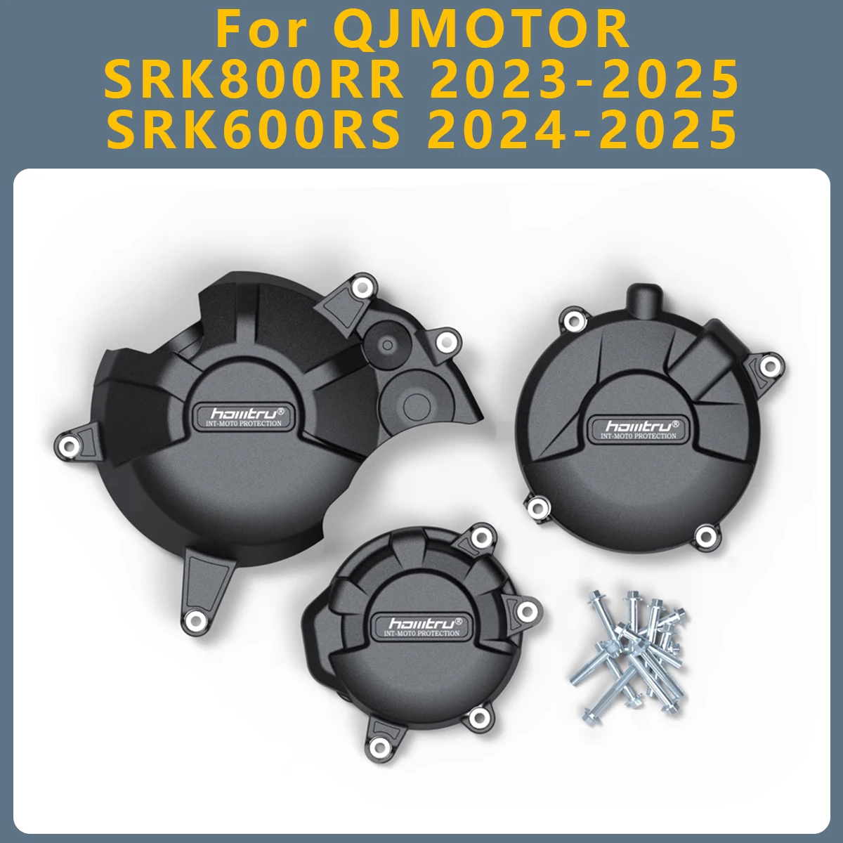 

Motorcycle Engine Cover Clutch Cover Protection For QJMOTOR SRK800RR 2023-2025 SRK600RS 2024-2025 SRK 800RR 800 RR 600RS 600 RS