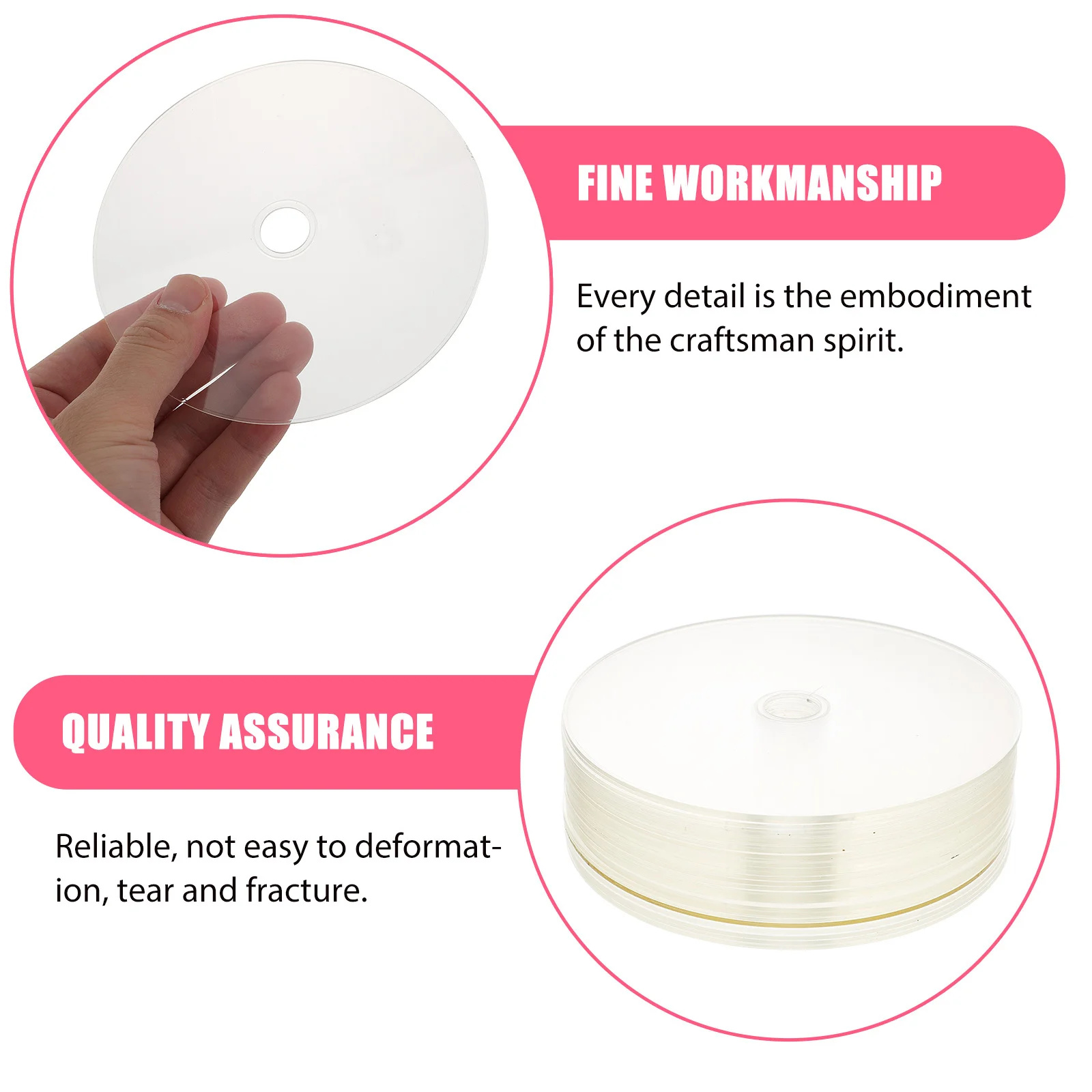 30Pcs DIY Household Cd Discs Creative Adornment for Kids Stimulating Creativity and Intellectual Development Cd Discs