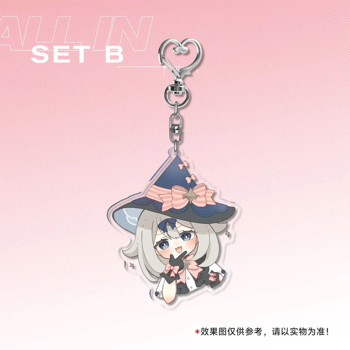 Anime Genshin Impact Klee Sigewinne Cosplay Q Version Cute Keychain Standing Sign Gift  Ambitus