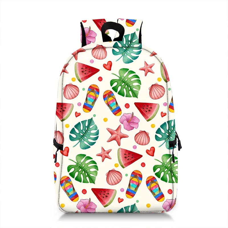 Tropical Hawaiian Beach Style Backpack Coconut Palm Tree Rucksacks Women Men School Bag for Teenage Daypack Laptop Backpacks