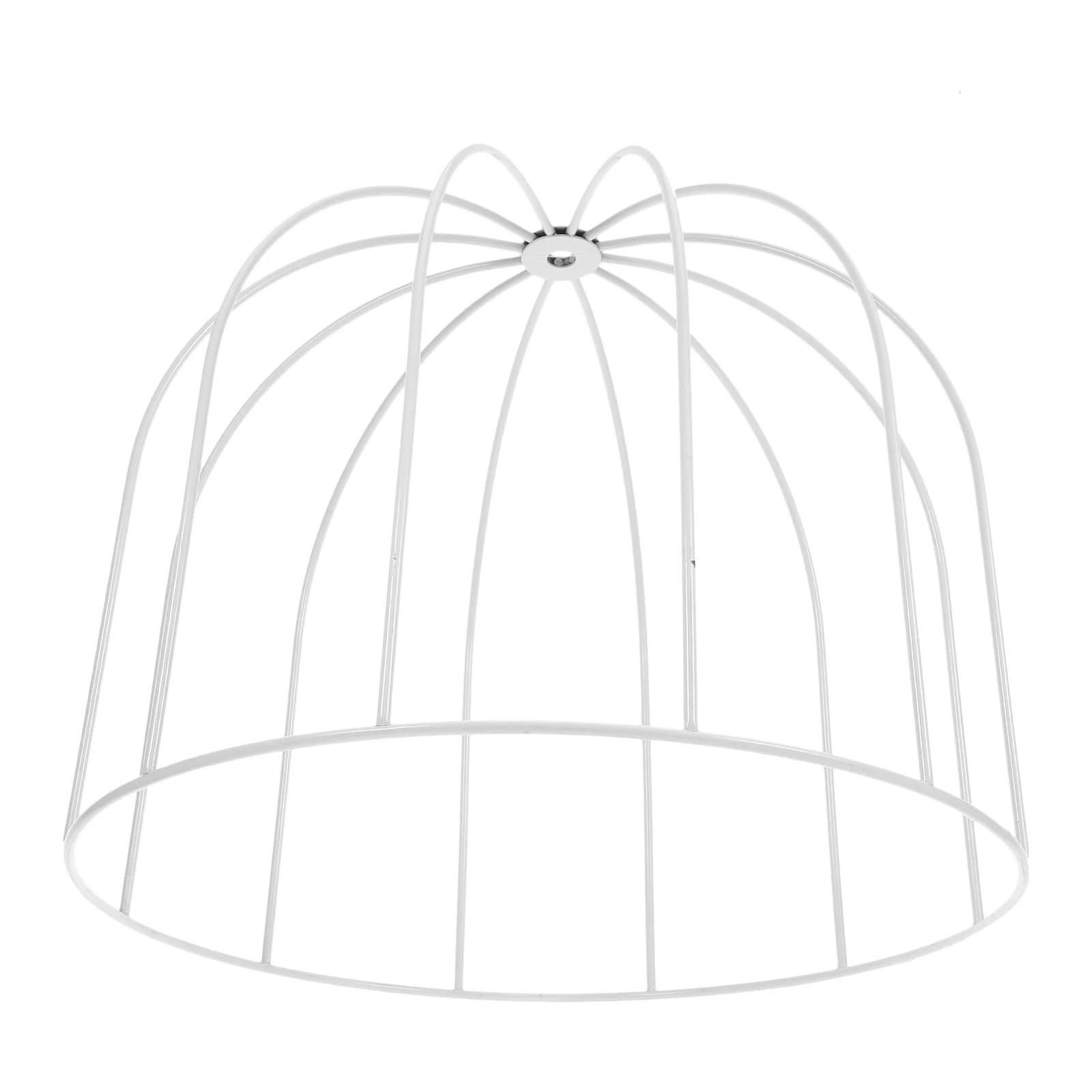 Metal Lampshade Frame For Diy Pendant Lights Desk Lamps Sturdy Iron Wire Frame Easy Assembly Stylish Design Home Decor Lighting