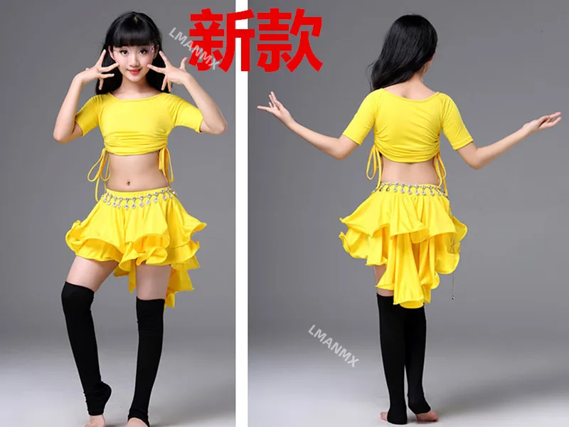 أزياء الرقص الشرقي للأطفال، أزياء الأداء للفتيات، مجموعة التنانير #1