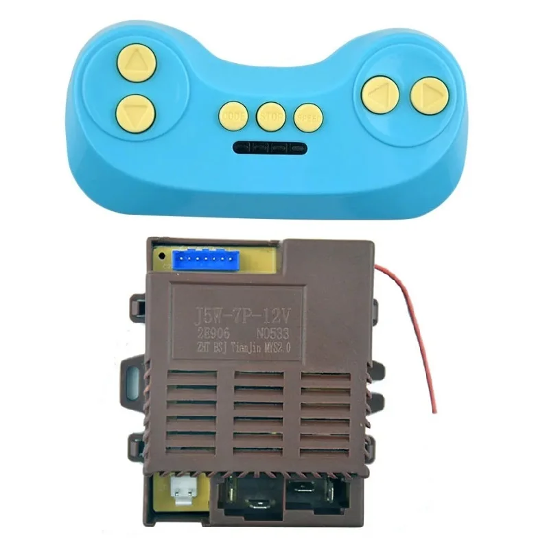 Children's Electric Car J5W-7P-12V Code Remote Control Baby Stroller 12v Receiver Controller Circuit Board