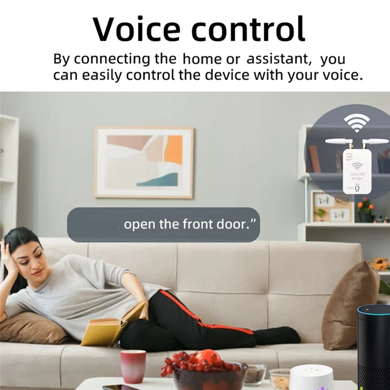 N05R Tuya Smart Wifi RF Duplicator Remote Control Copy For Electric Door Rolling Door Curtain Awning Sunshade Remote Control