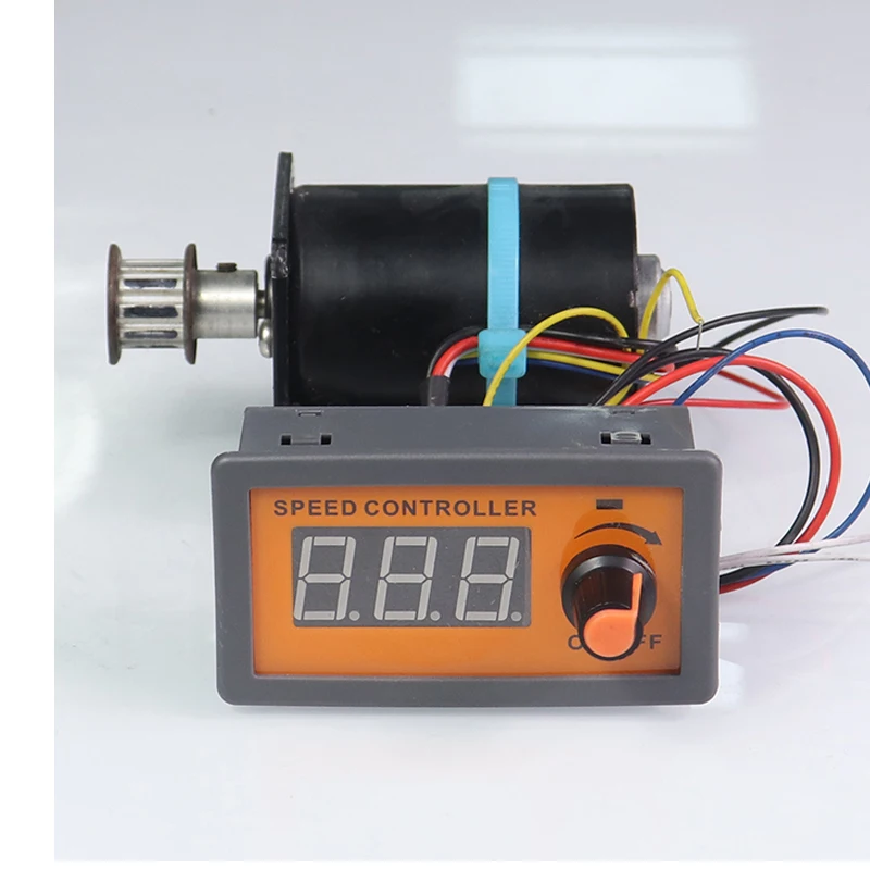 DC 5-30V 5V 12V 24V 5A PWM Brushless Motor Speed Adjustable Controller Digital Display Encoder BLDC Governor