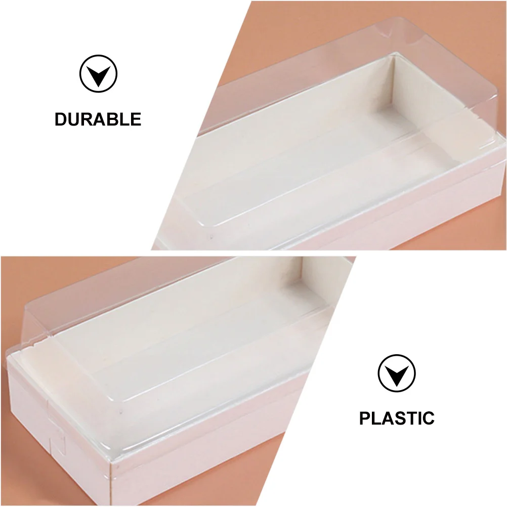 

10Pcs Sandwich Packing Boxes Premium Wood Material with Lid for Safe Food Storage Dessert Baking Party Event Packaging