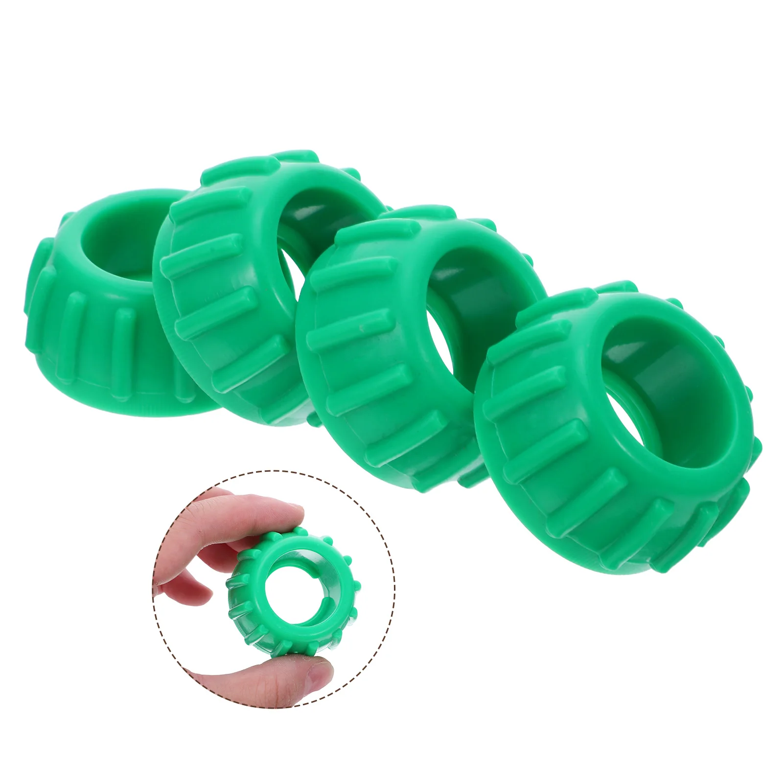 

4pcs Kids Slide Nuts Playground Equipment Plastic Fixing Screw Caps Durable Antislip Easy Install Universal Play