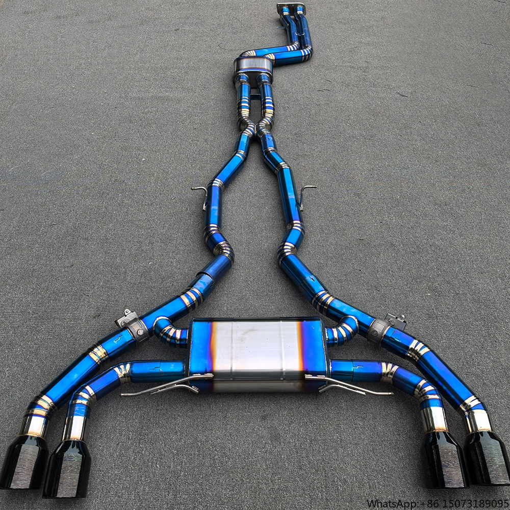 

Выхлопная система Valvetronic Titanium Catback с резонатором для X3M F97 X4M F98 S58 3.0T