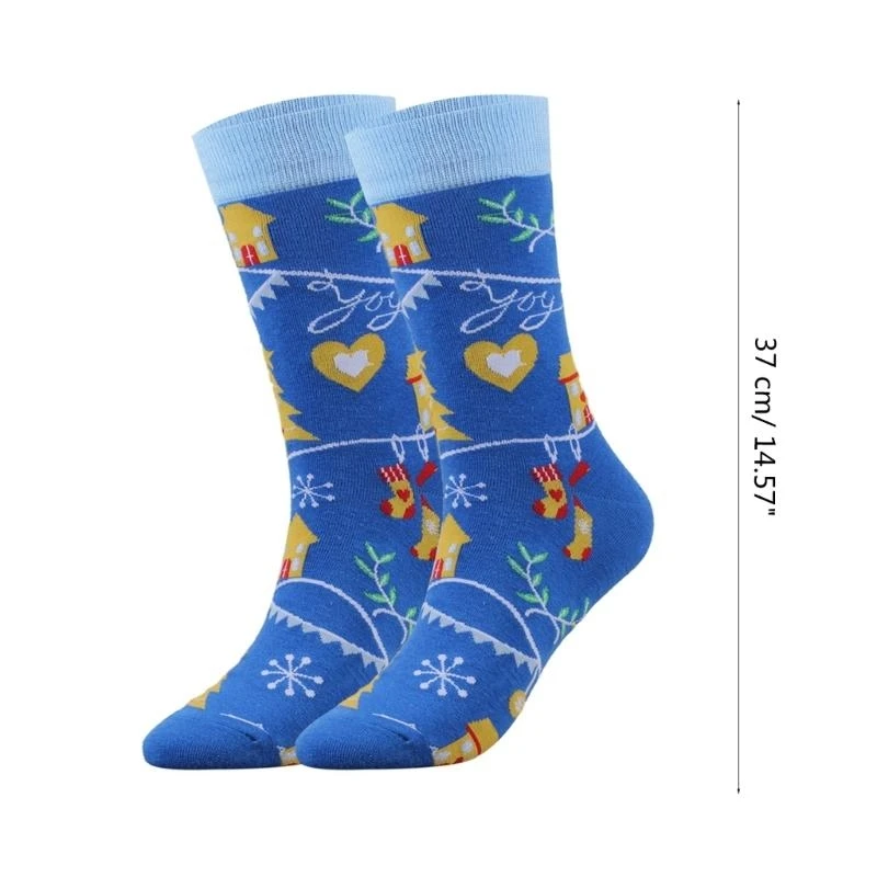 عيد الميلاد طاقم الجوارب مضحك الجدة الكاحل الجوارب الكرتون عيد الميلاد الجوارب الجوارب القطنية الجوارب العجل الجوارب للنساء 15UB