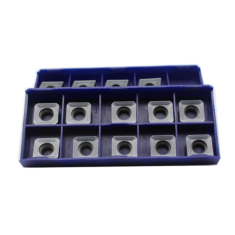 Imagem -04 - Inserções de Carboneto Sekt1204 Aftn Lt30 Fresagem Insert Cnc Torno Metal Fresa Usinagem Ferramentas Torneamento Sekt 1204 Lâmina