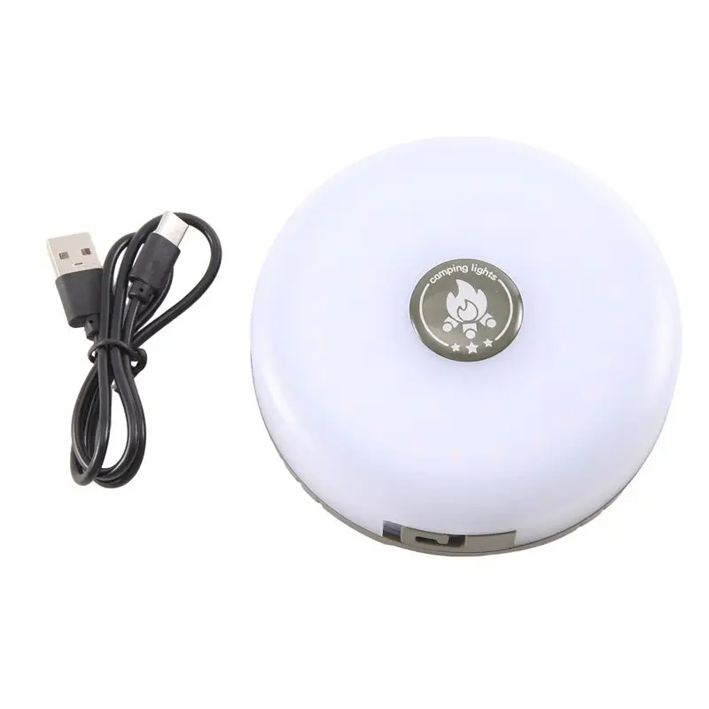 Superior-LED Camping Lights USB Rechargeable Colorful Warm Light 2-In-1 10M String Light Tape Measure Ambience Camping Tent Ligh
