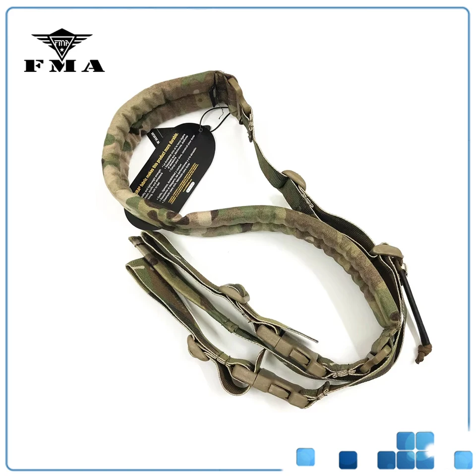 

FMA Tactical Sling Quick Adjust Padded 2 Point Sling New Multicam Black for IPSC Airsoft Military Gun Sling Paintball Gear