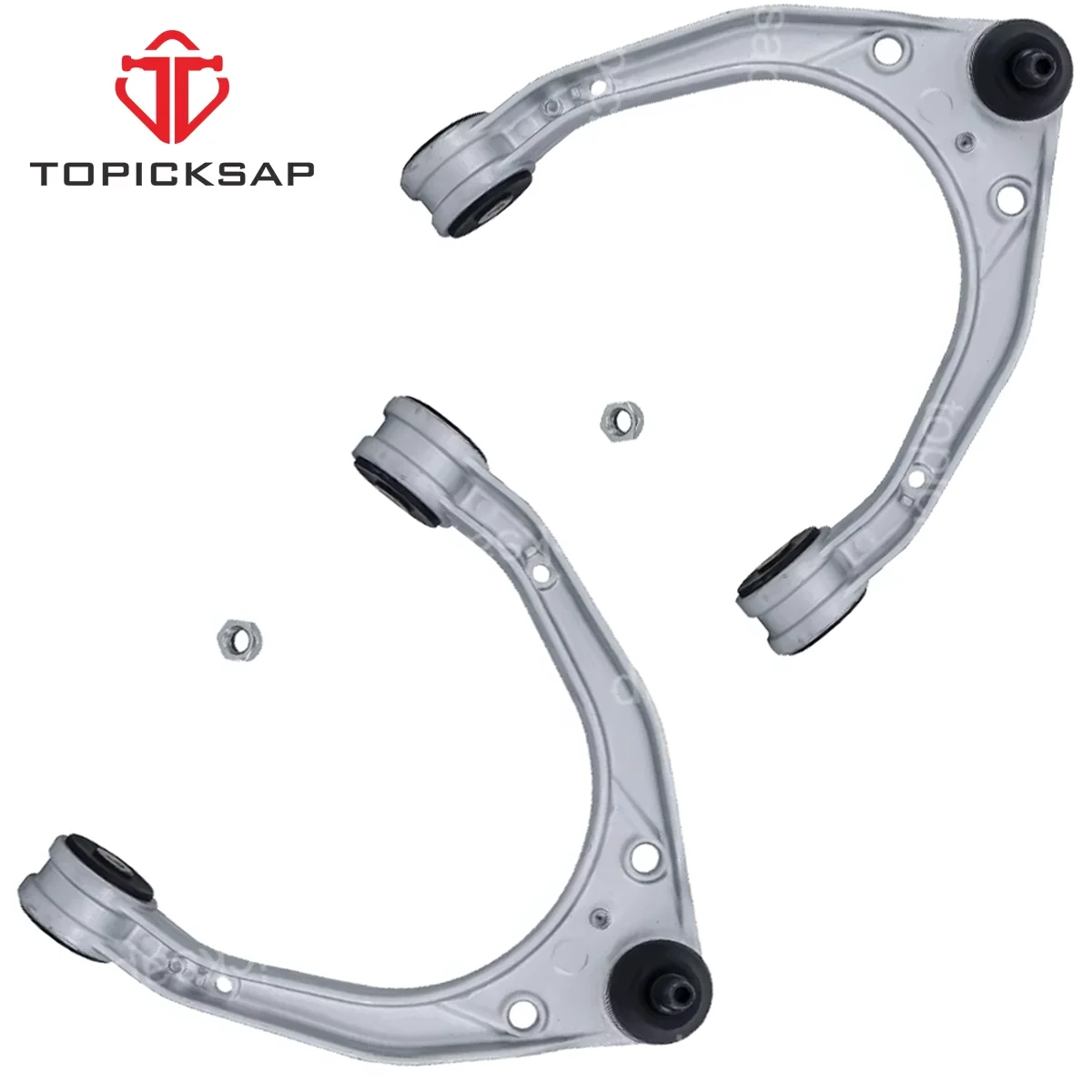 TOPICKSAP 2Pcs Front Upper Control Arm U-Type Suspension for Porsche Cayenne 955 VW Volkswagen Touareg Audi Q7 4LB 2003 - 2014