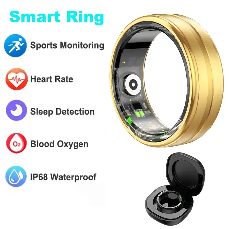

Смарт-кольцо для мужчин и женщин, монитор здоровья, кровяное давление, сон, пульс, водонепроницаемые умринги, несколько спортивных режимов для Xiaomi IOS