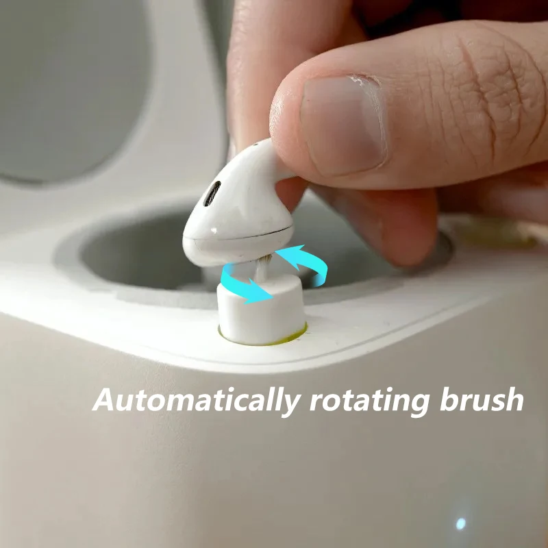 Bluetooth headset Wash Machine Automatic Headphone Cleaner Earphones Cleaner Earphone Washer Cleaning Tool For Airpods Bluetooth