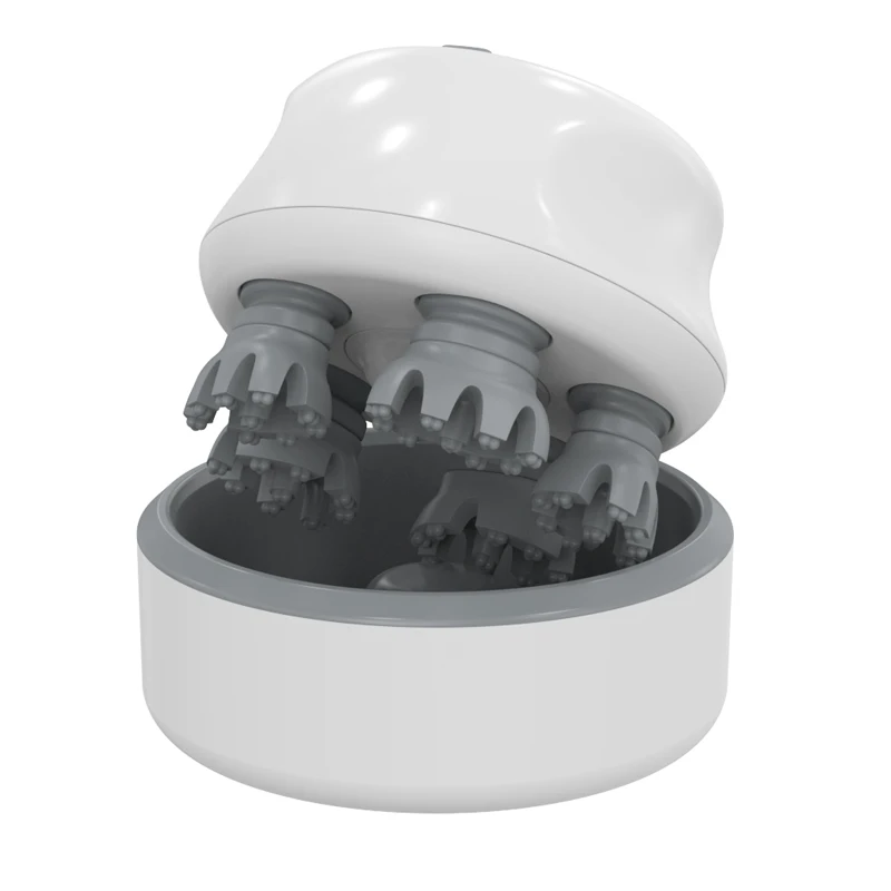 

Противоскользящая ручка, дизайн головы, массажная машина для всего тела, мини-водонепроницаемый массажер для головы домашних животных