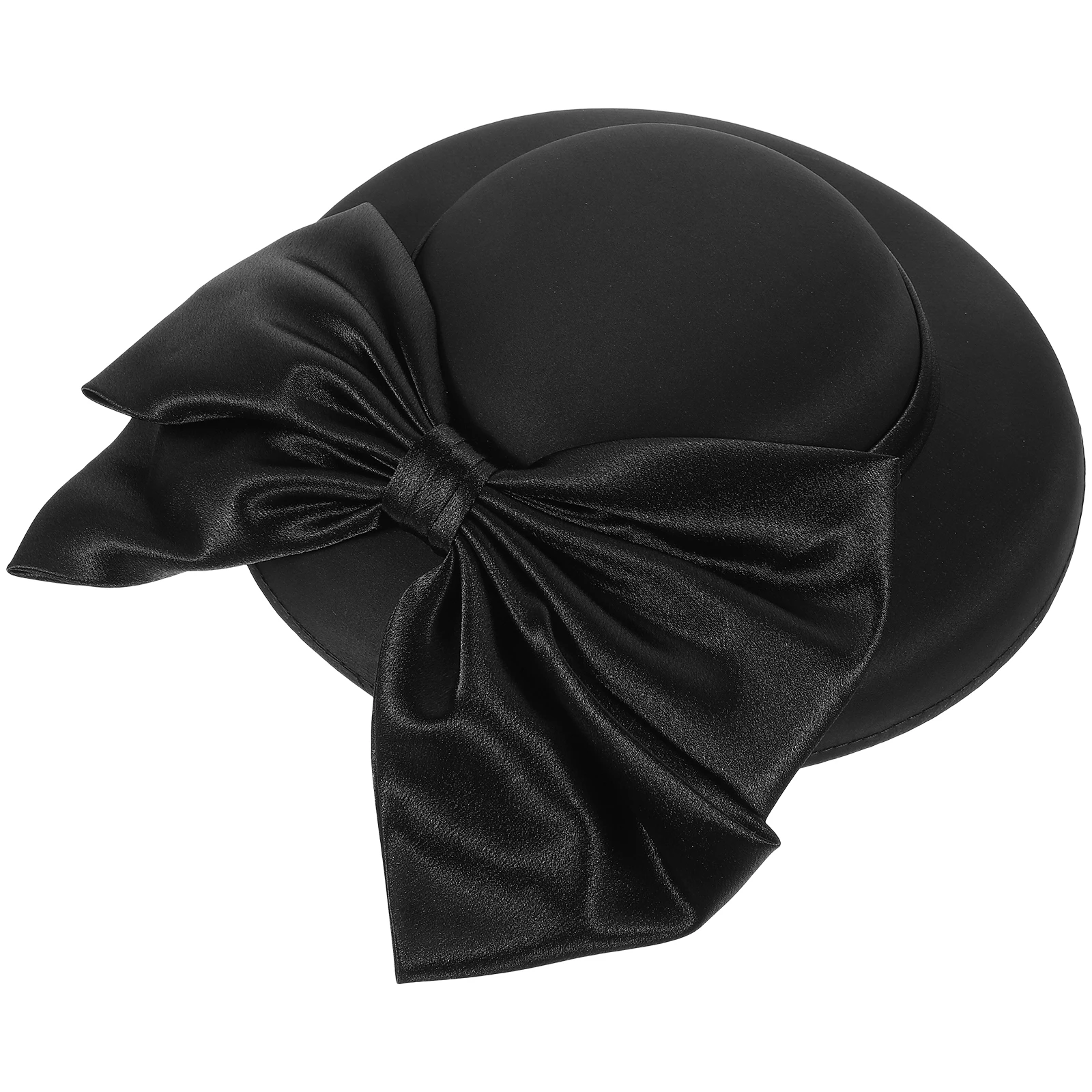 

Banquet Hat Elegant Hats Women for Dress Bucket Woman Black Dressy Bowler Small