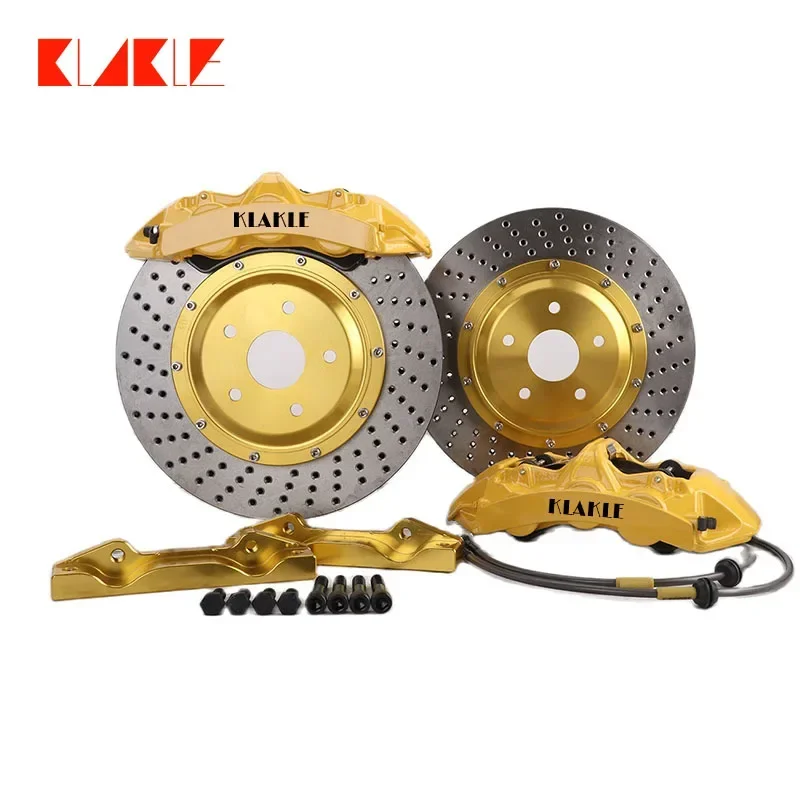 KLAKLE Big Brake Kit GT6 Brake Caliper 405*34MM Racing Disc For Mazda RX8 Accessories