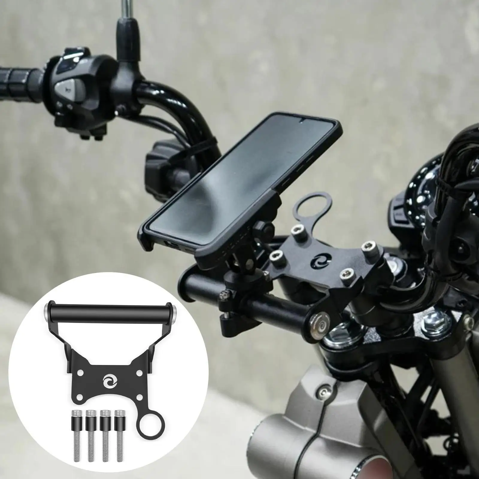 

Motorcycle Navigation Bracket Accessory Premium Professional Replacement for Monkey 125 2024 2020 2021 Trail 125 ct 125