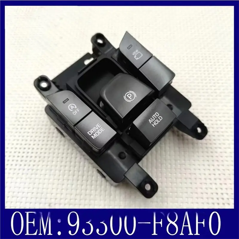 For Tucson Electronic Handbrake Switch Stop-Start Close Automatic Parking Control Module 93300-F8AF0 view 2
